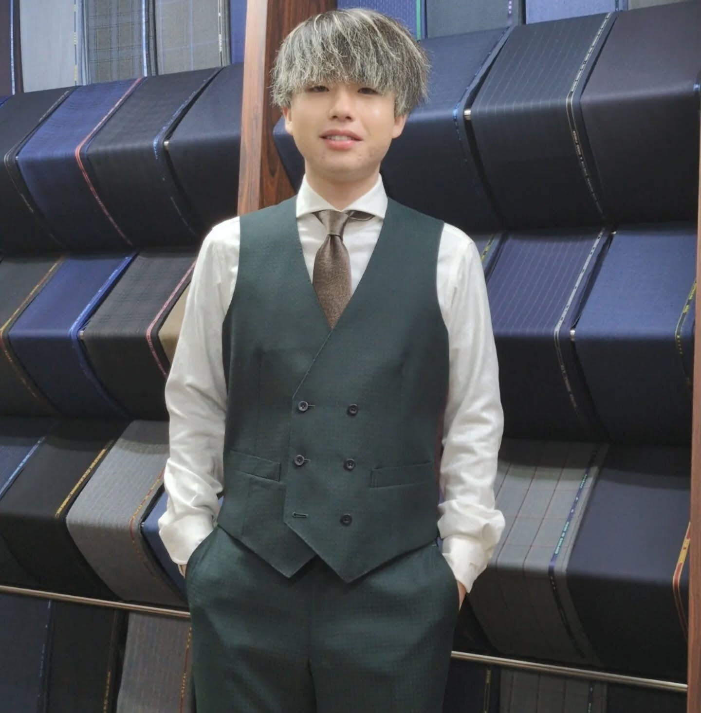 F様オーダーSUITSのご紹介