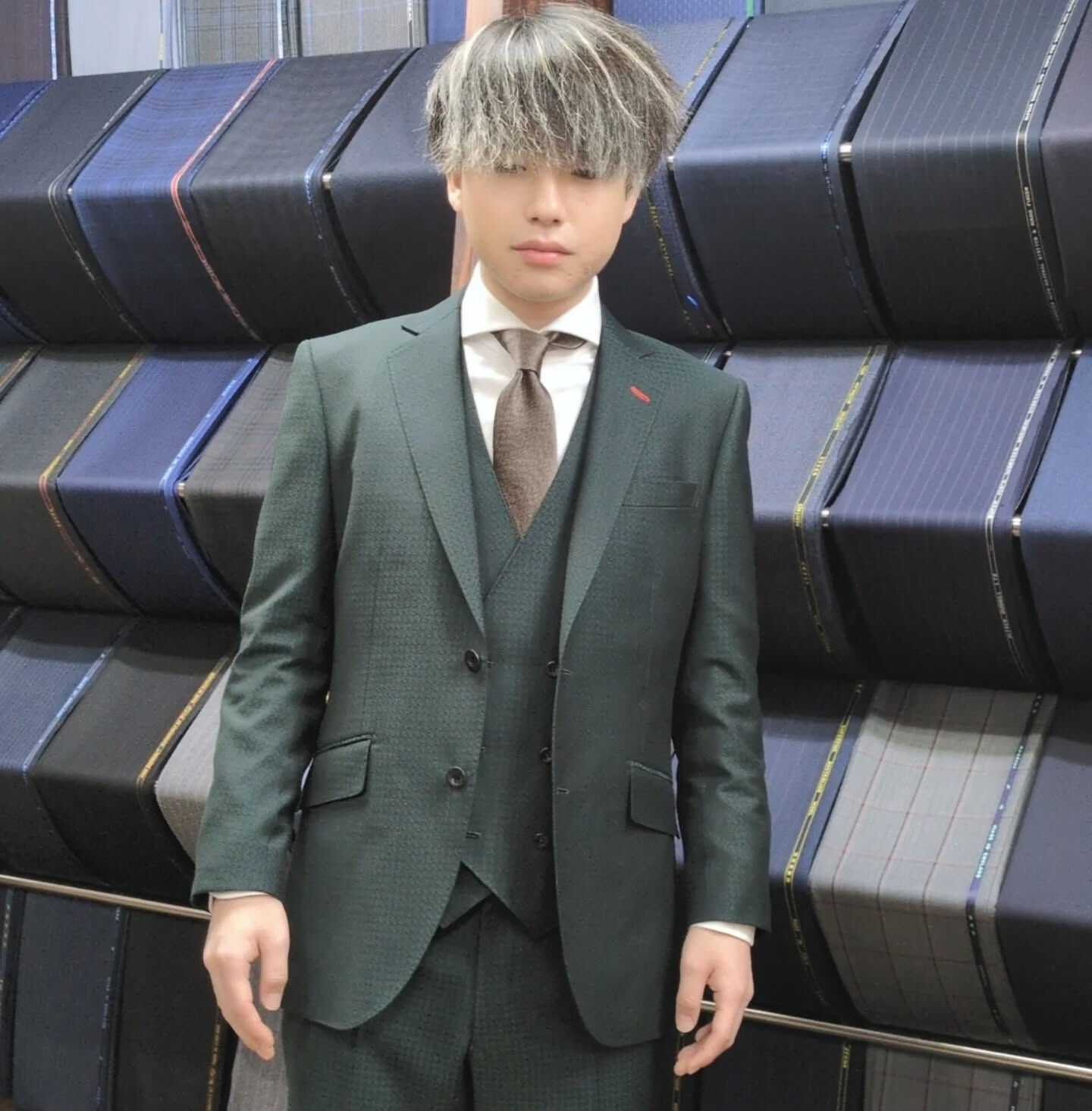 F様オーダーSUITSのご紹介