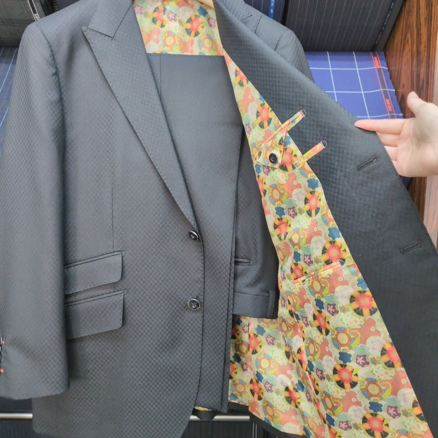 М様 オーダースーツのご紹介